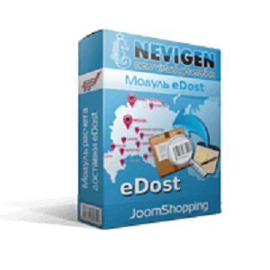 EDost shipping cost calculation module for JoomShopping 