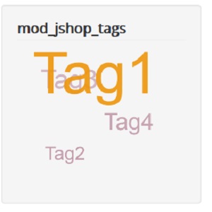 JoomShopping Addons: Tags 