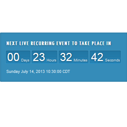 Live Broadcast Countdown 