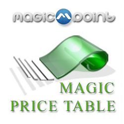 Magic Price Table 
