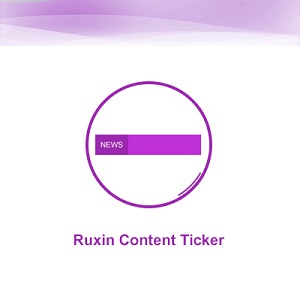 Ruxin Content Ticker 
