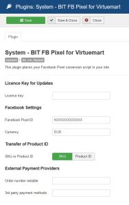 BIT FB Pixel for Virtuemart 