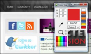 Custom Color Social Profile Icons 