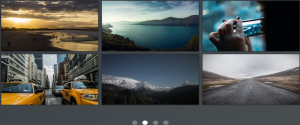 Gallery grid with lightbox Pro 