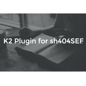k2-plugin-for-sh404sef