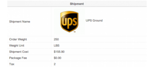 UPS For Virtuemart 