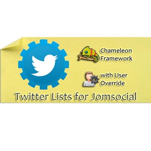 Twitter List for Jomsocial 