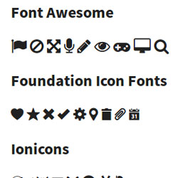 درج فونت آیکون در سایت توسط XT Ultimate Vector Icons 