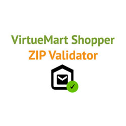 ZIP Validator Shopper Fields for VirtueMart 